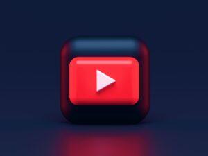 A picture of the YouTube logo.