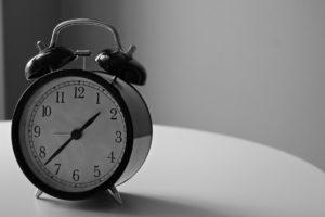 A picture of a clock representing the importance of timing in a public relations campaign.