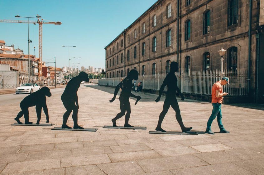 Evolution to help illustrate SEO evolving