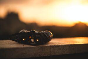 An image of a pair of binoculars used to help increase visibility