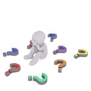 An image of someone pondering if SEO or Paid Results is better
