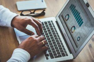 man working to improve reputation